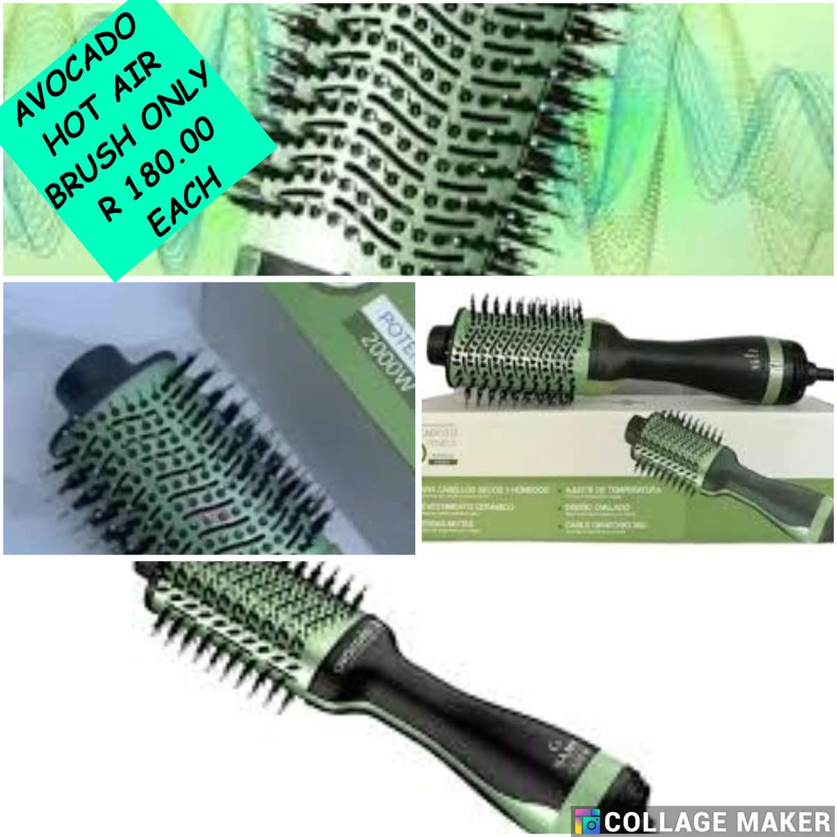 AVOCADO HAIRBRUSH 2000W