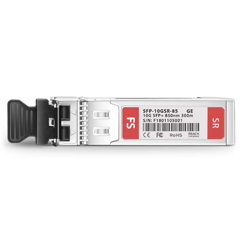 SFP+ 10GBASE-SR 850nm 300m DOM Duplex LC/UPC MMF Optical Transceiver Module