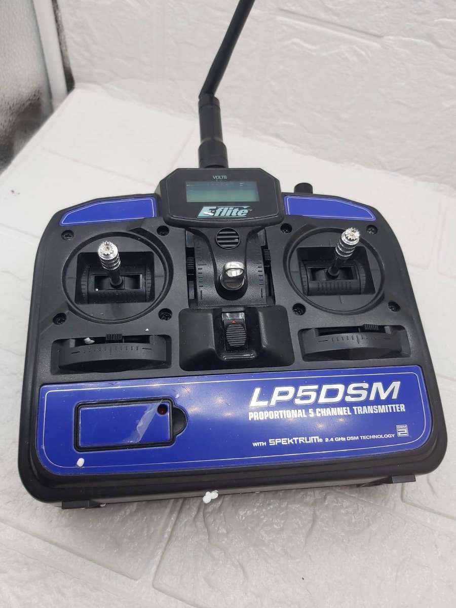 E-flite LP5DSM Proportional 5 Channel Transmitter