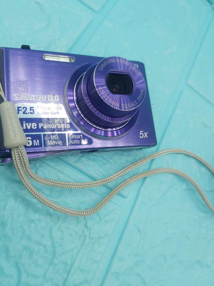 SAMSUNG ST76 16.1 25MM F2.5 X5 CAMERA ---CANDY PURPLE