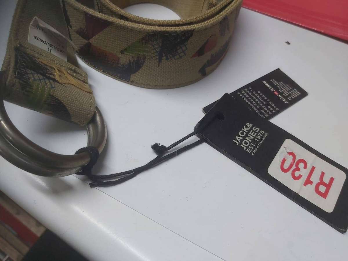 JACK JONES EST.1975 BEACH VIBES MEDIUM BELT