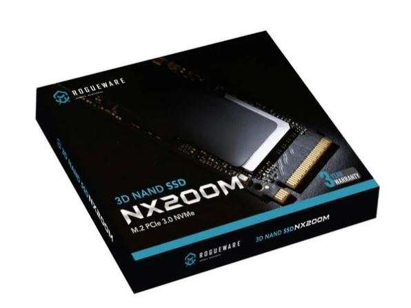 Rogueware NX200M M.2 256GB PCIe 3.0 NVME 3D NAND Internal SSD RWS256GNX200M