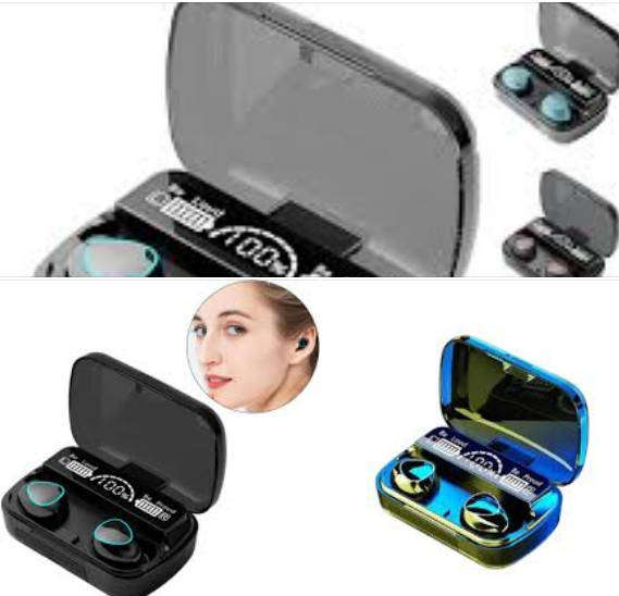 M10 TWS Wireless Bluetooth Earbuds with LED Display Charge Case