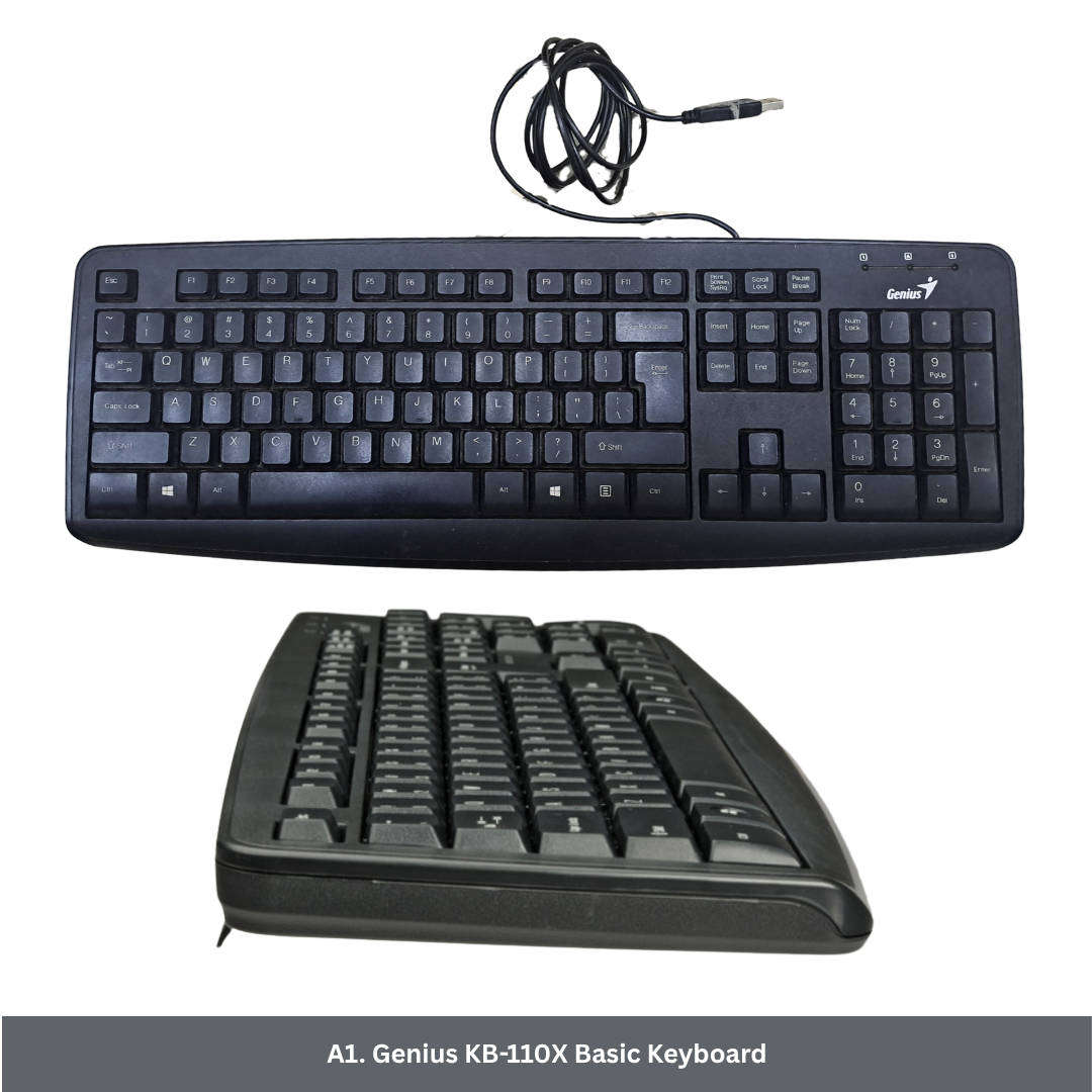 A1. Genius KB-110X Basic Keyboard