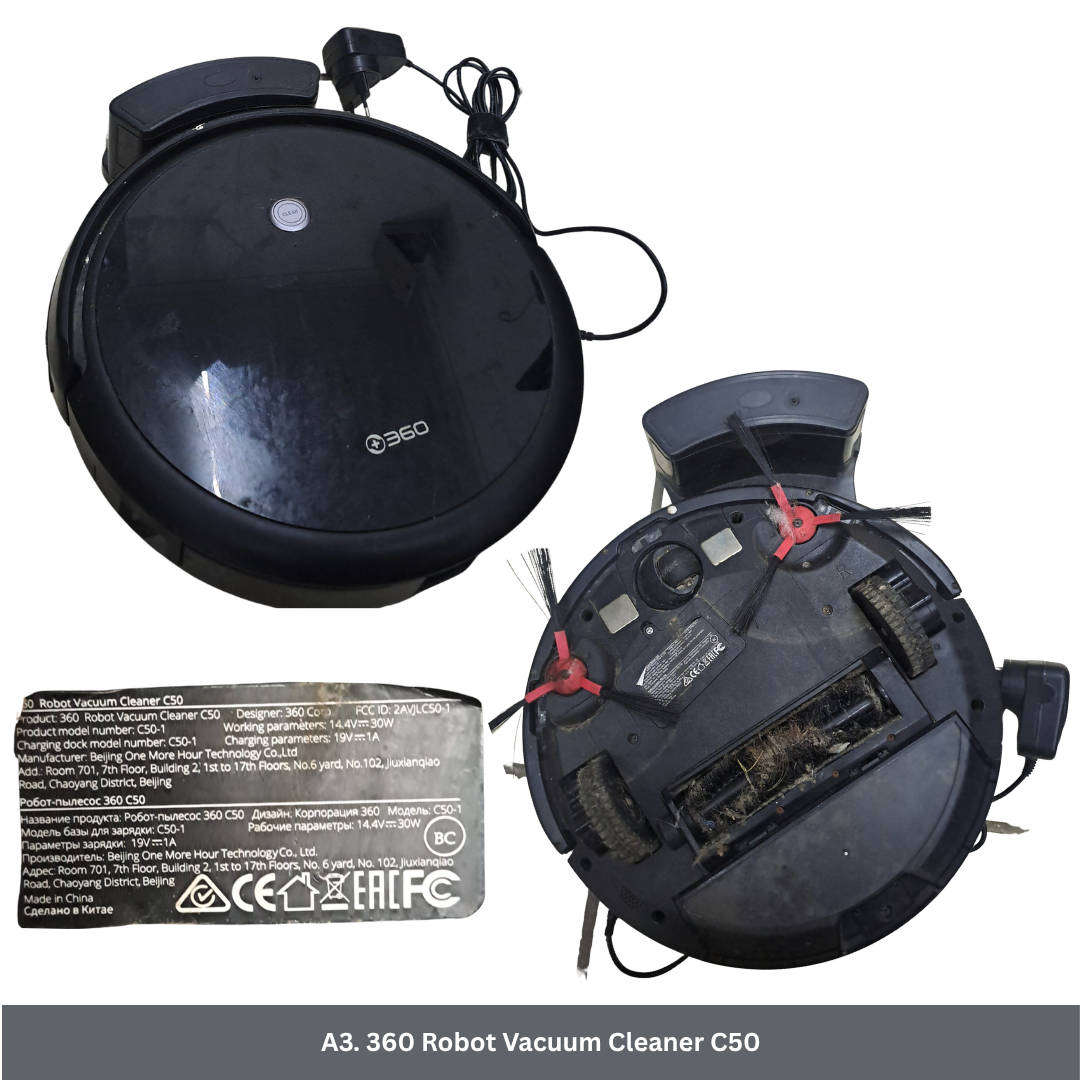 A3. 360 Robot Vacuum Cleaner C50