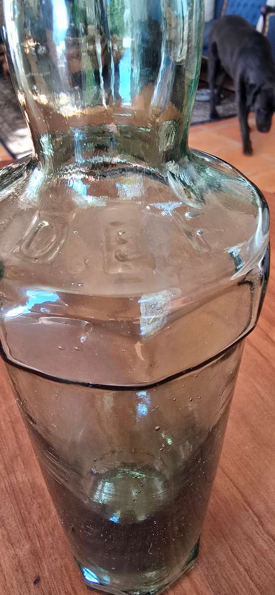 Rare, Antique Z.A.R Hatherley Distillery Bottle  Pre-1902 Africana Rarity"