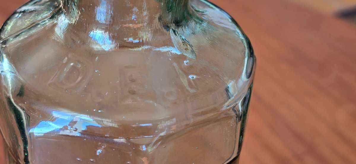 Rare, Antique Z.A.R Hatherley Distillery Bottle  Pre-1902 Africana Rarity"