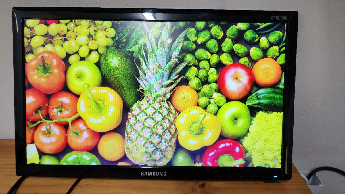 One Lot containing 2 x Samsung VGA Monitors - Working (No Stands or Cables - See Description)