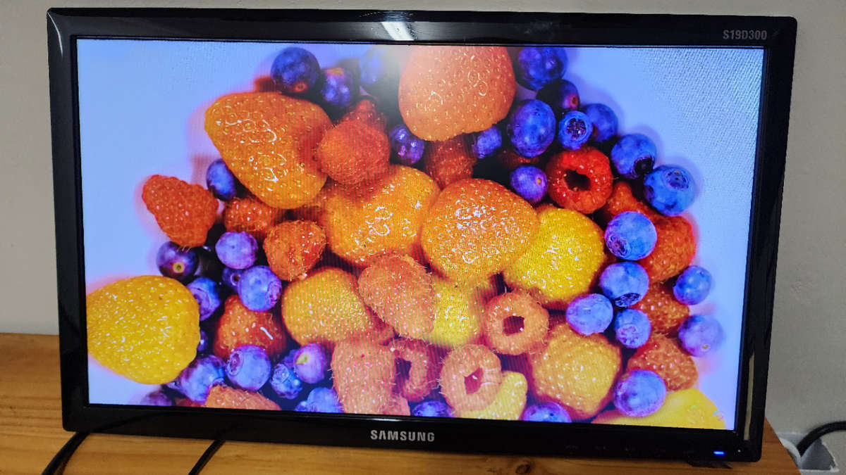 One Lot containing 2 x Samsung VGA Monitors - Working (No Stands or Cables - See Description)