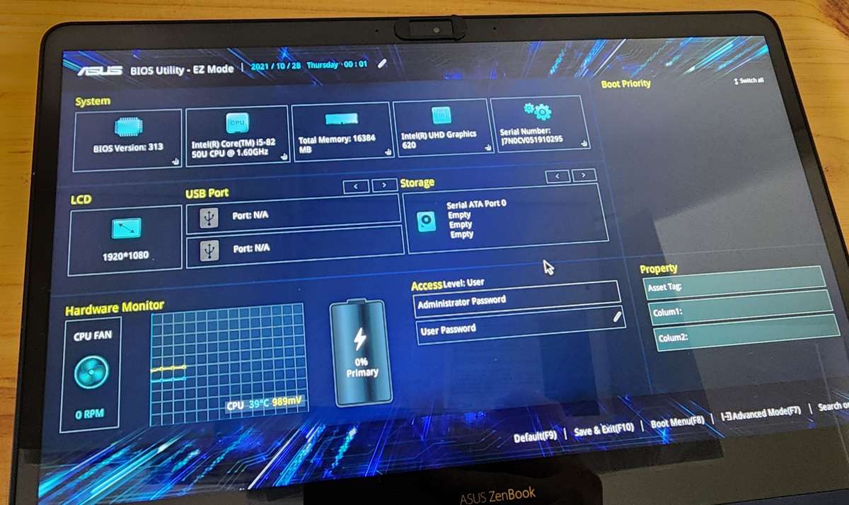 One Lot containing 2 x Asus Notebooks (Semi-Working) - See Description