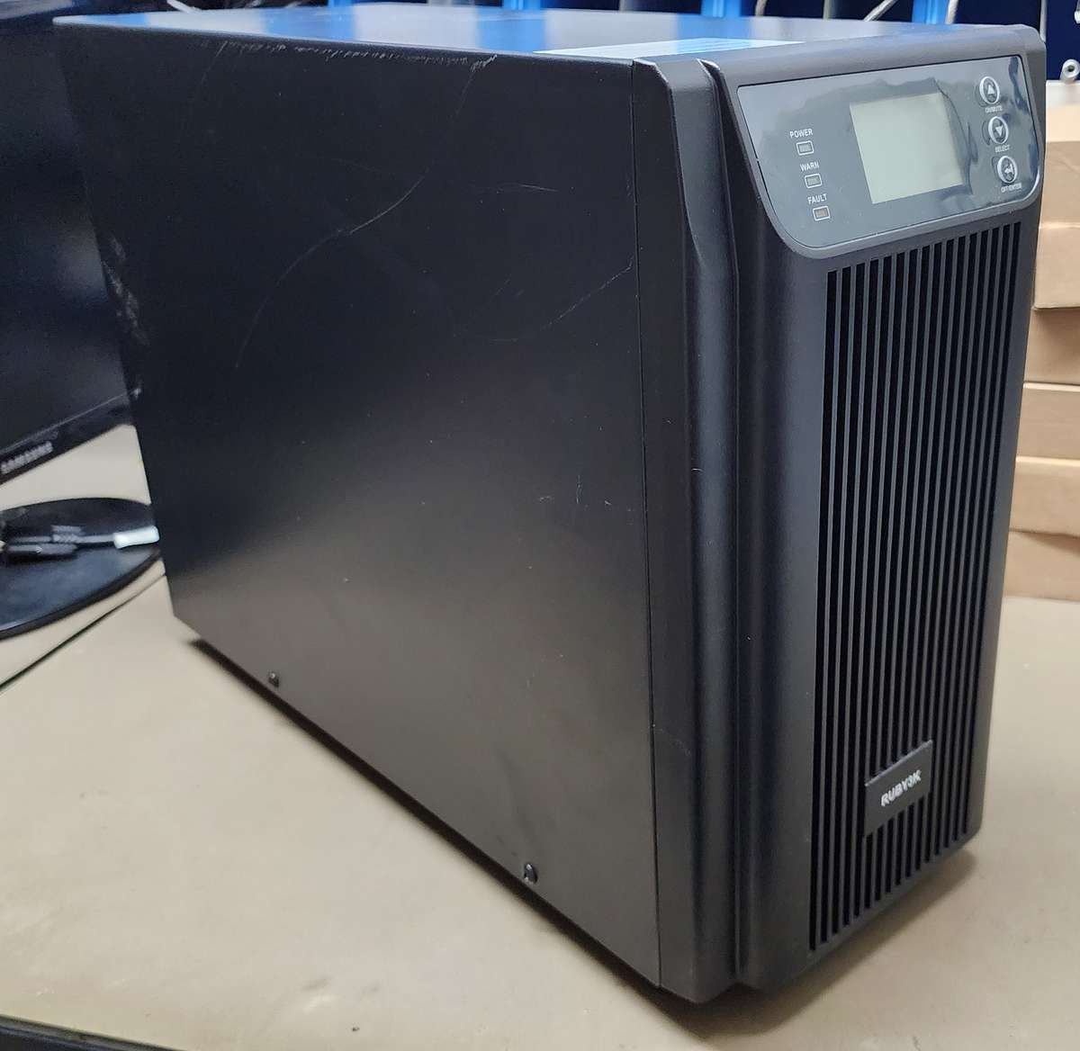 Ruby3K Online UPS (Single Phase Input/Single Phase Output), Pure Sinewave - 3KVA (No Batteries Incl)