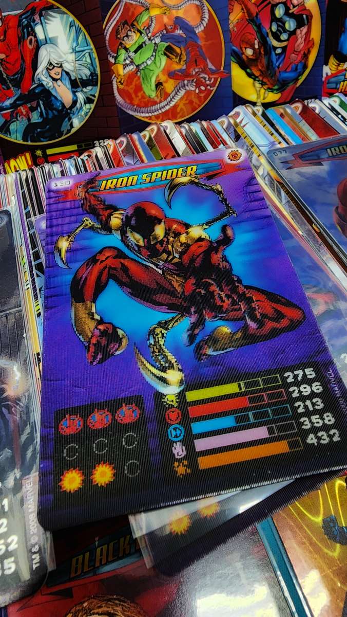 Spider-Man Heroes & Villains (2008) -  Huge Collection (Approx. 600 Cards)