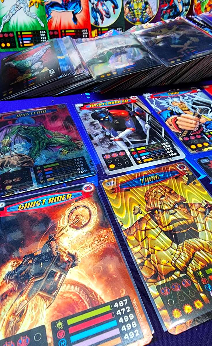 Spider-Man Heroes & Villains (2008) -  Huge Collection (Approx. 600 Cards)