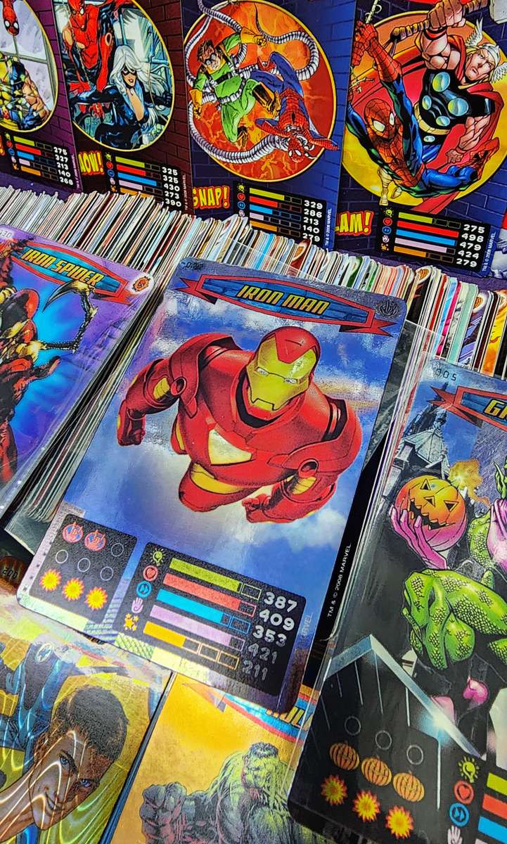 Spider-Man Heroes & Villains (2008) -  Huge Collection (Approx. 600 Cards)