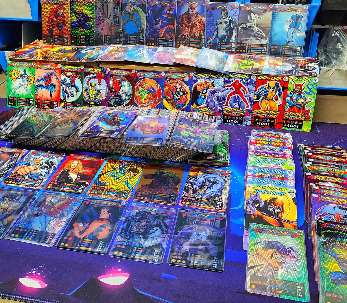 Spider-Man Heroes & Villains (2008) -  Huge Collection (Approx. 600 Cards)