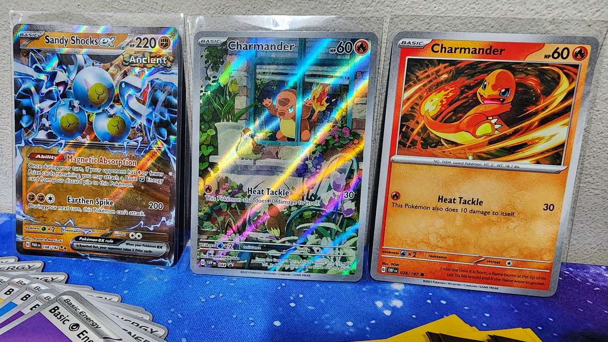 Charmander SVP044 Illustration Rare Promo - Pokemon Bundle