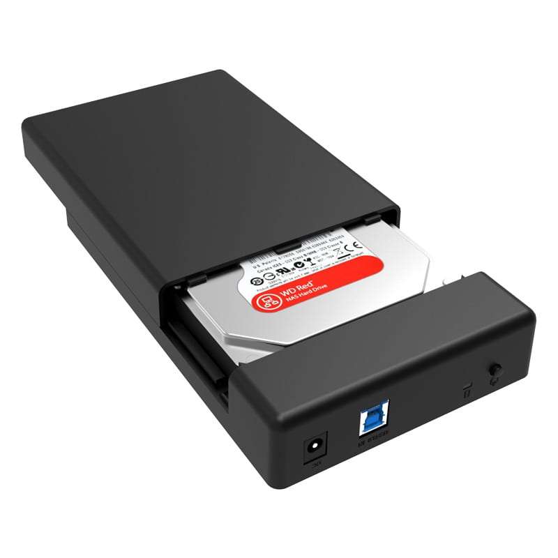 ORICO 3.5 USB3.0 External HDD Enclosure (BLACK) - OPEN BOX