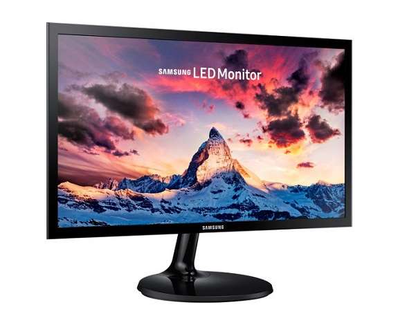 Samsung LS19F350HN 18.5" (16:9) 1366x768 resolution LED backlit Monitor, VGA Port