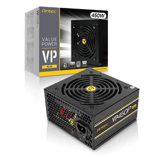 Antec VP450P PLUS Non-Modular Desktop PSU
