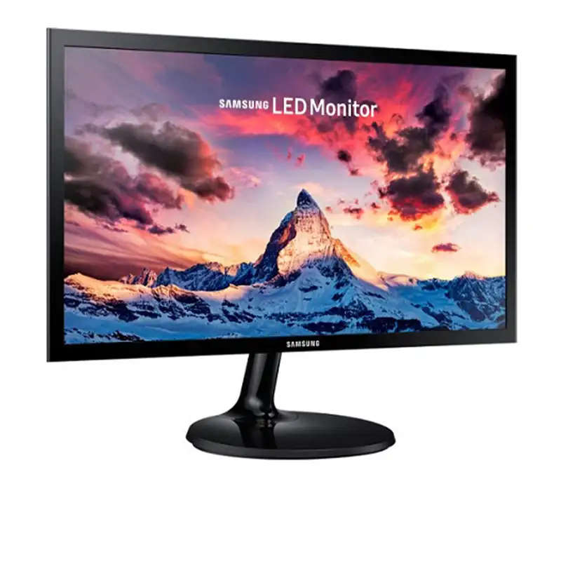Samsung S19D300NY  18.5" (16:9) 1366x768 resolution LED backlit Monitor, VGA Port (BLACK)