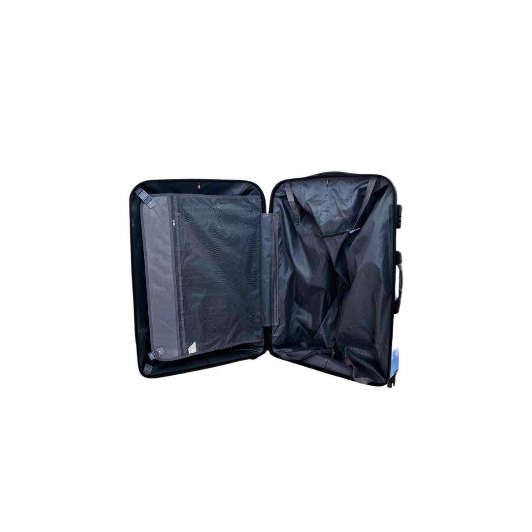 3-Piece ABS Hardshell Luggage Set Sky Blue  Spinner Wheels, Lightweight Trolley Suitcases