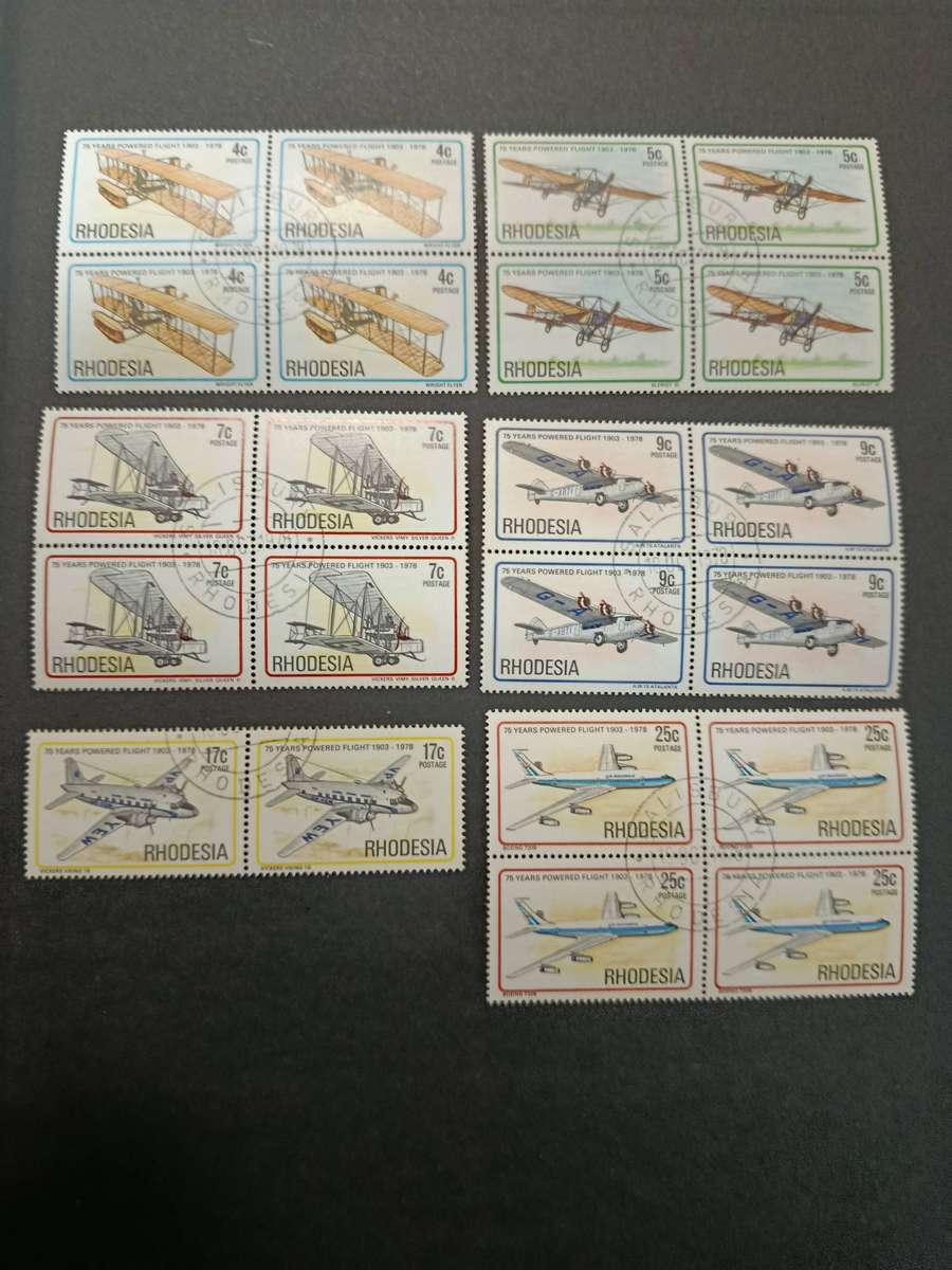 Rhodesia planes used