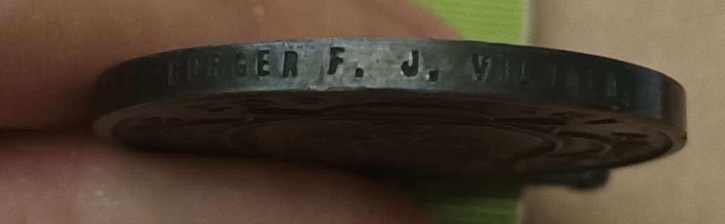 BOER WAR ABO MEDAL - JOHANNESURG KOMMANDO