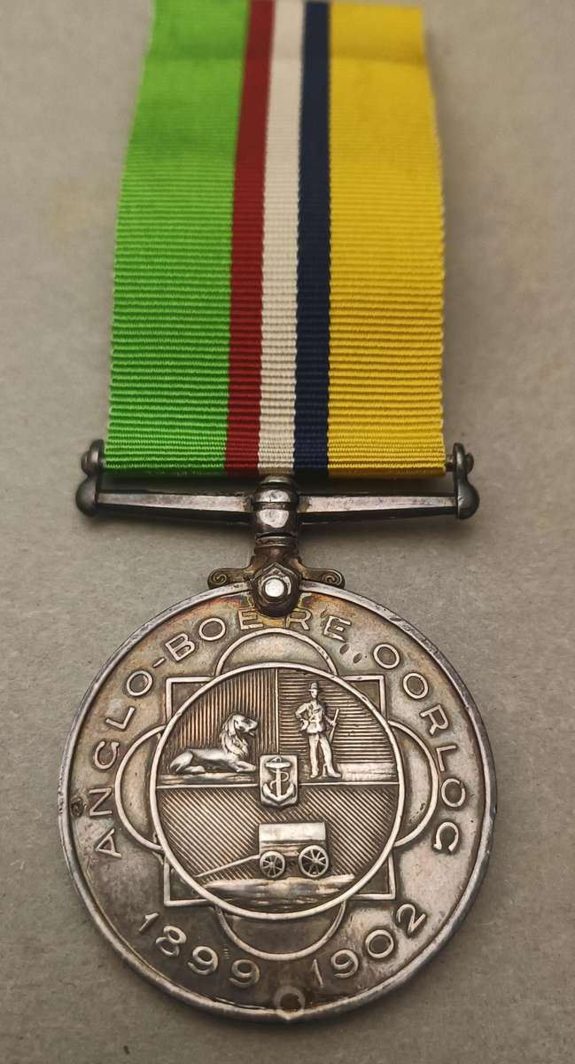 ABO BOER WAR MEDAL TO ARTILLERIST - CAPTURED 24 MARCH 1901.