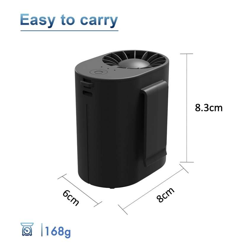 Waist and Neck Wearable Fan