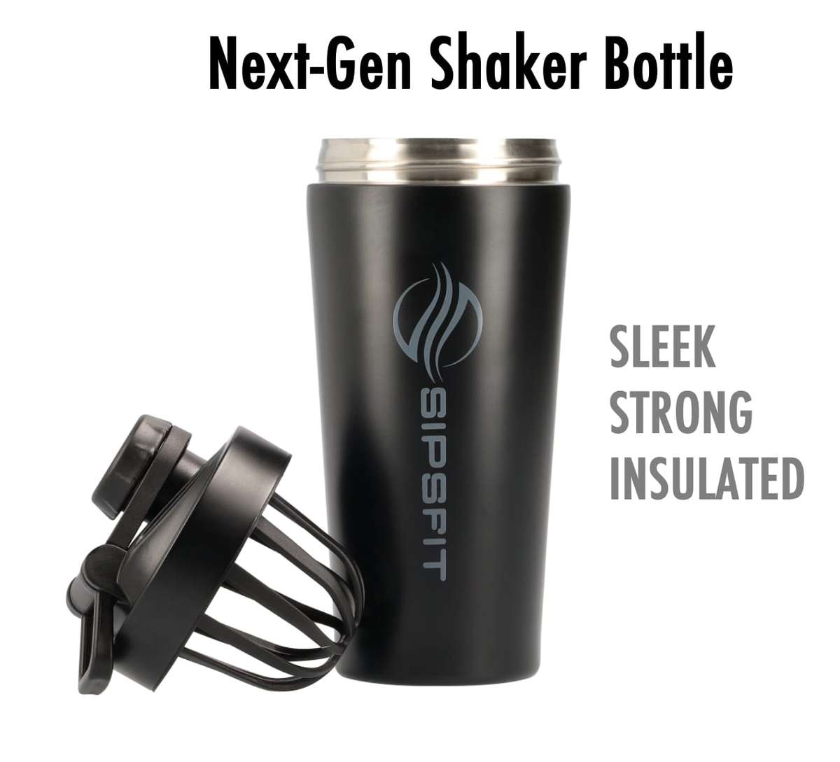 Double-Walled Stainless Steel Shaker Bottle 750ml| Insulated & Leak-Proof