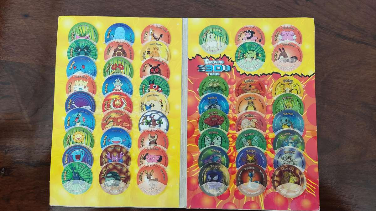 Complete Pokemon Jotho album