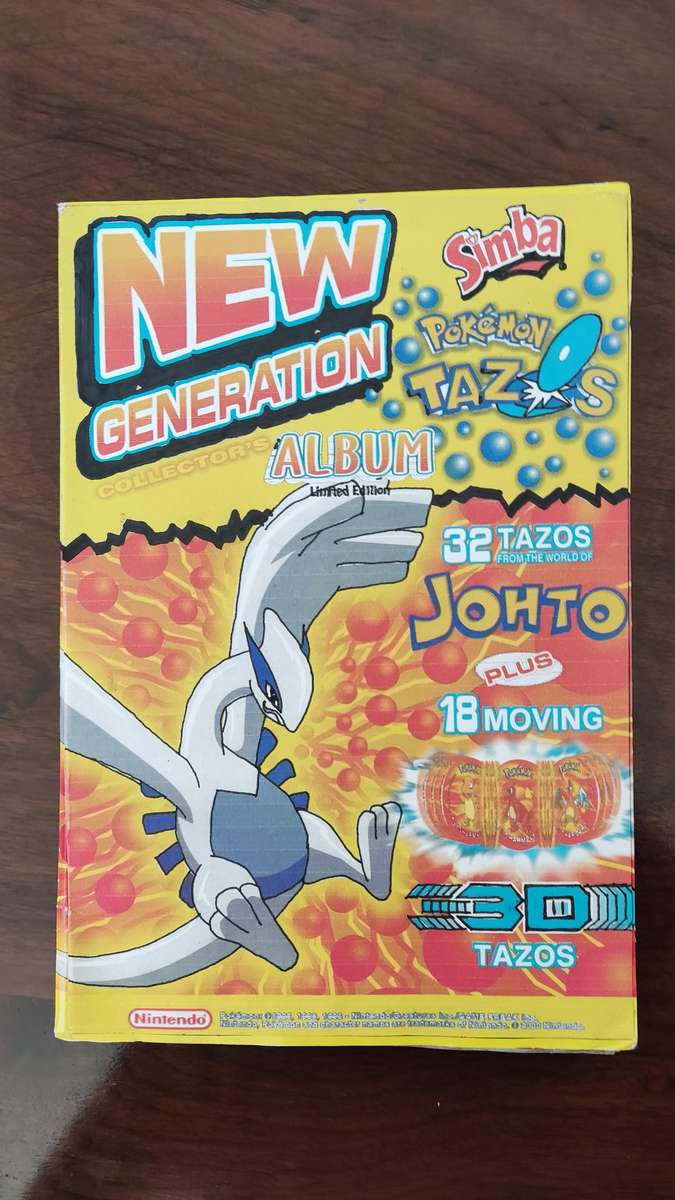 Complete Pokemon Jotho album