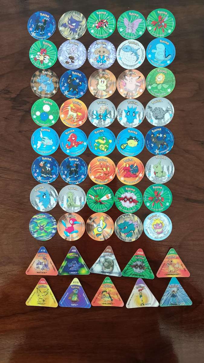 Pokemon Tazo entire collection complete