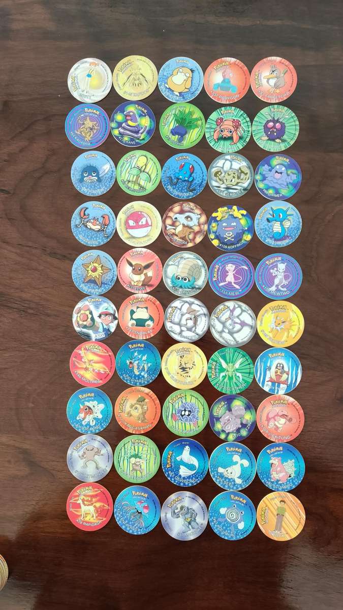 Pokemon Tazo entire collection complete