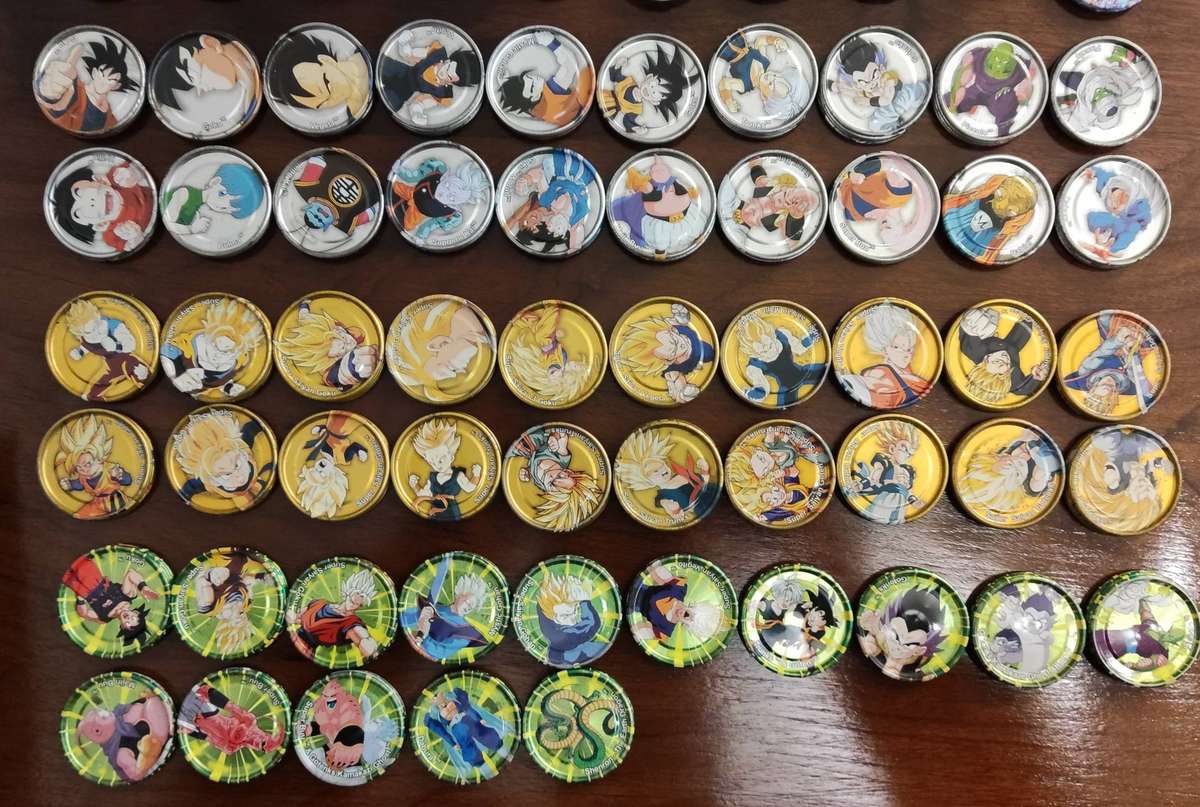 Dragon Ball Z tazos complete collection