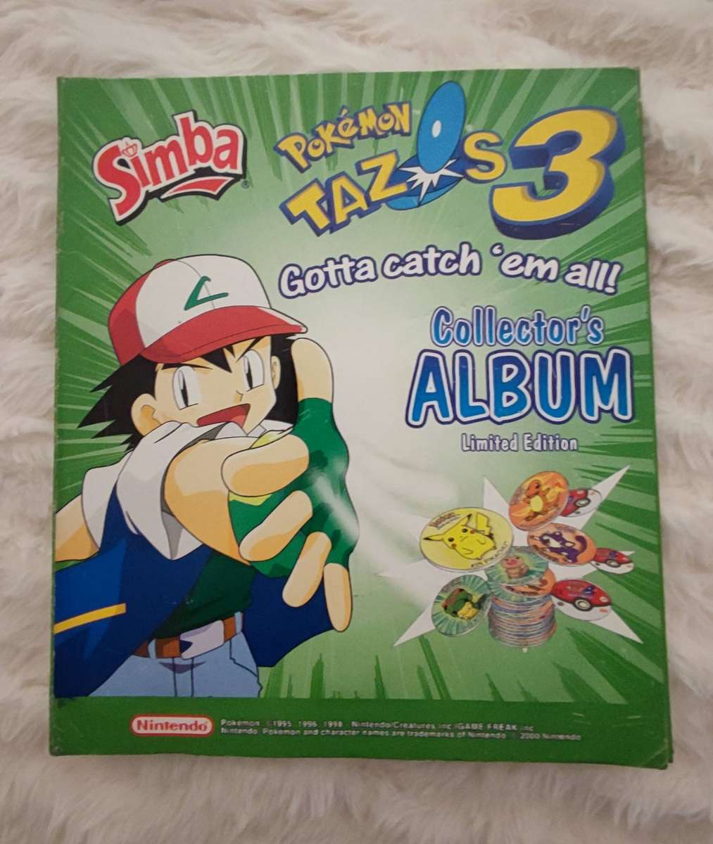 Pokemon tazo album 3 - Empty