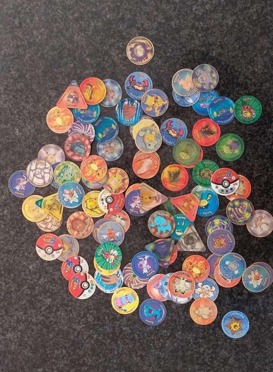 Pokemon tazos