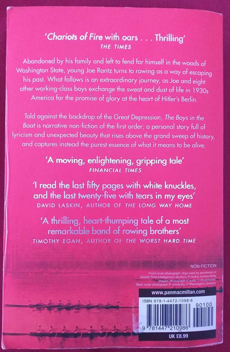 The boys in the boat - Daniel James Brown