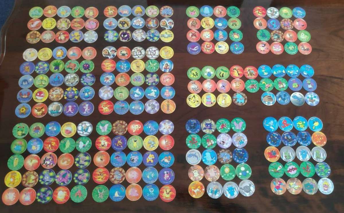 Pokemon Tazo entire collection complete