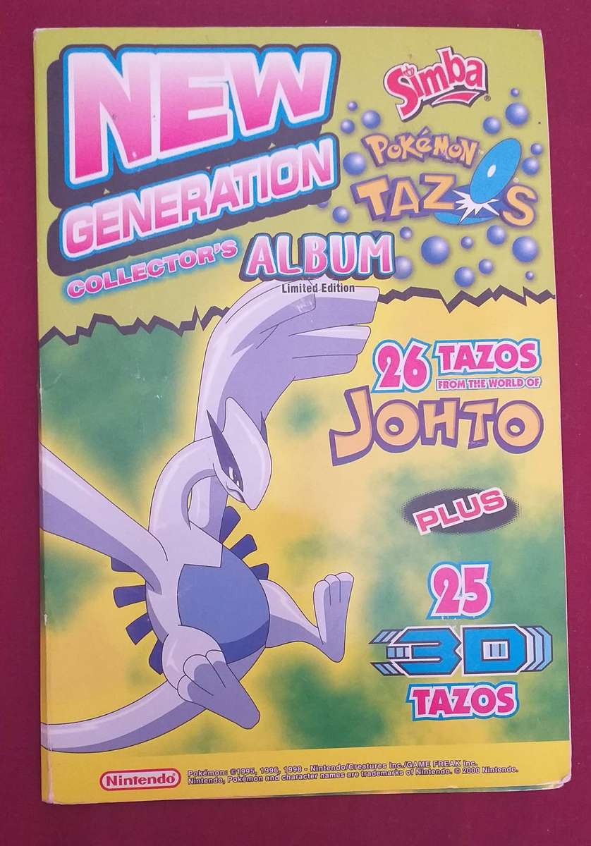 Pokemon tazo album collection