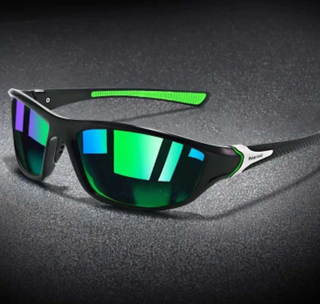 Polarized unisex sport sunglasses and protective case