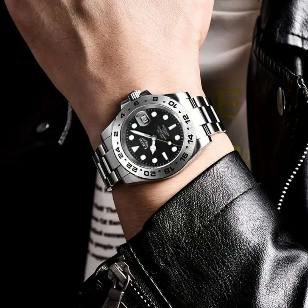 Lige mens Stainless Steel Watch