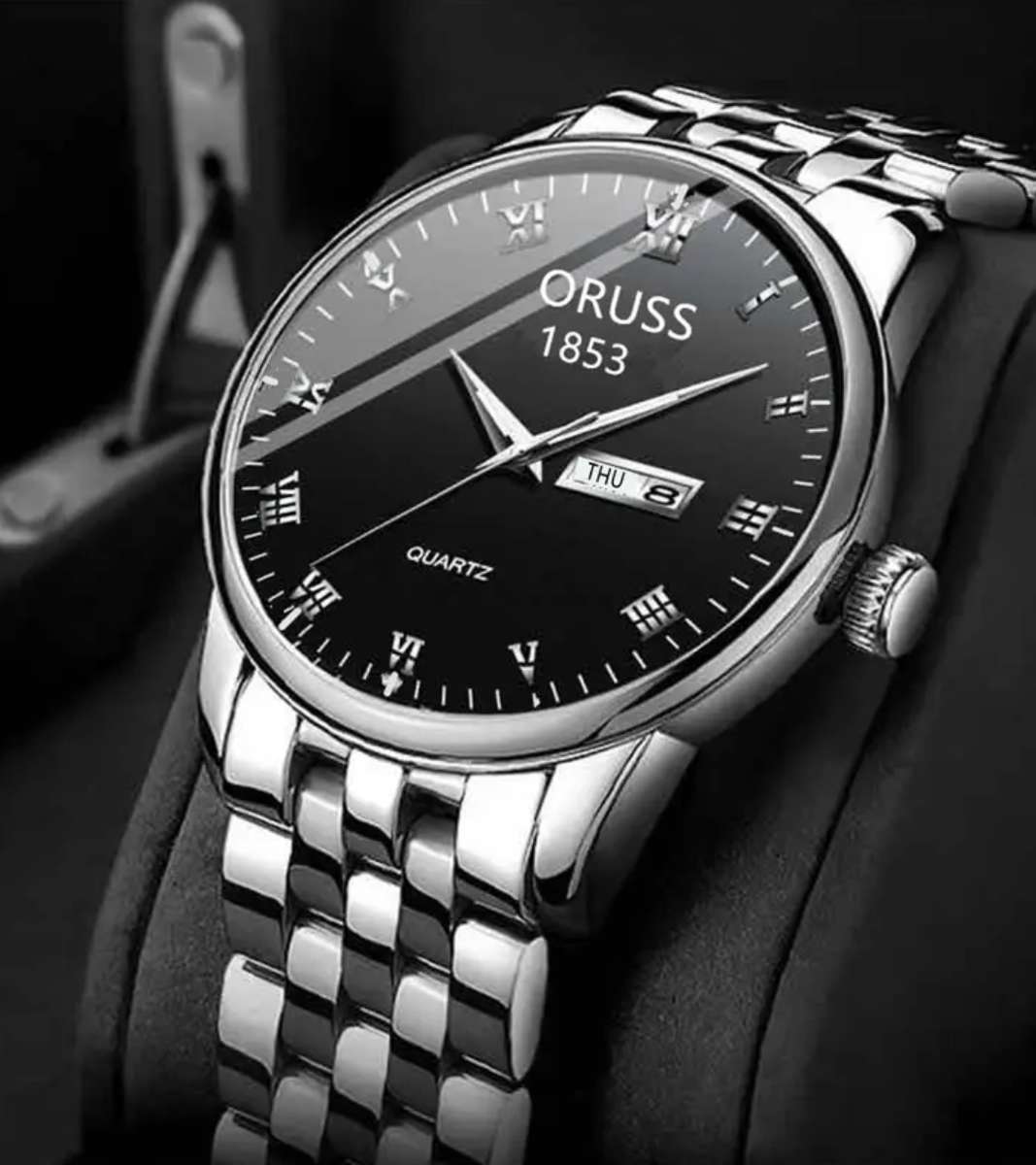 Orus full stainless steel watch