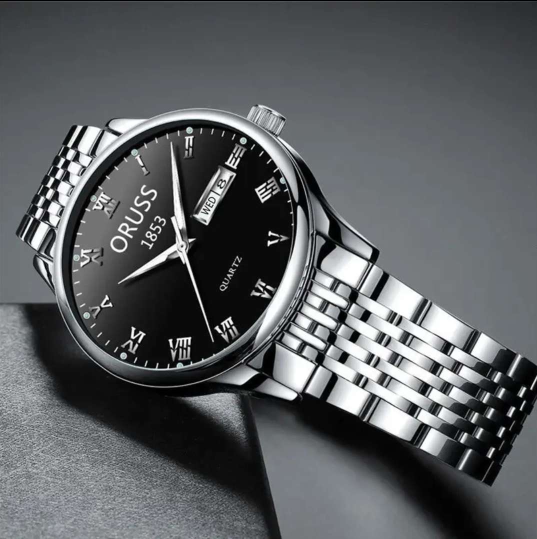 Orus full stainless steel watch