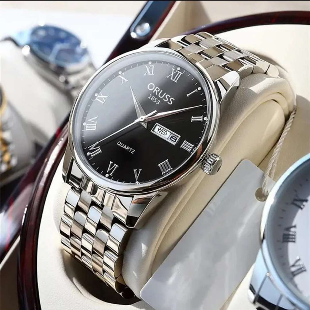 Orus full stainless steel watch