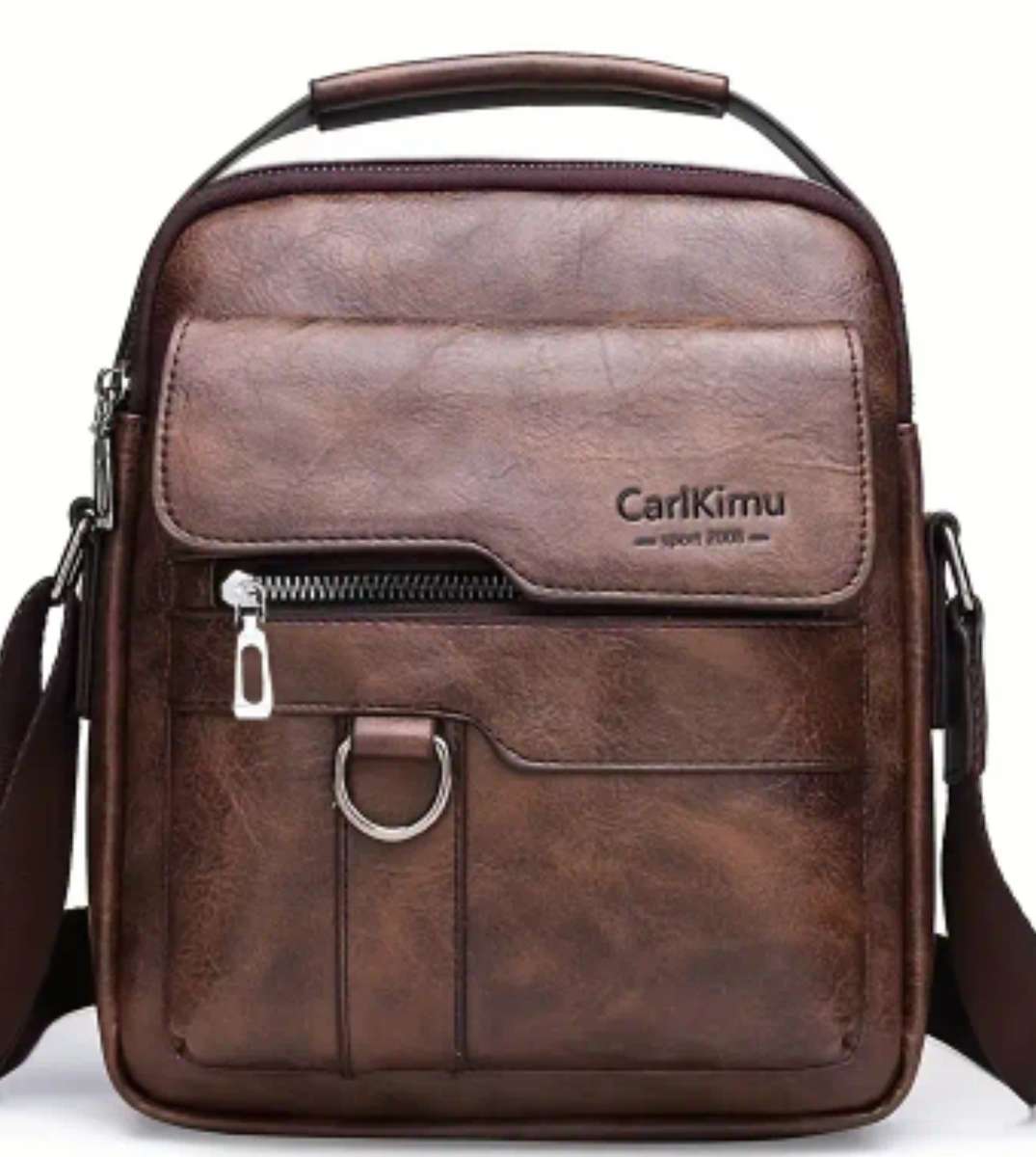 Unisex Vertical shoulder bag