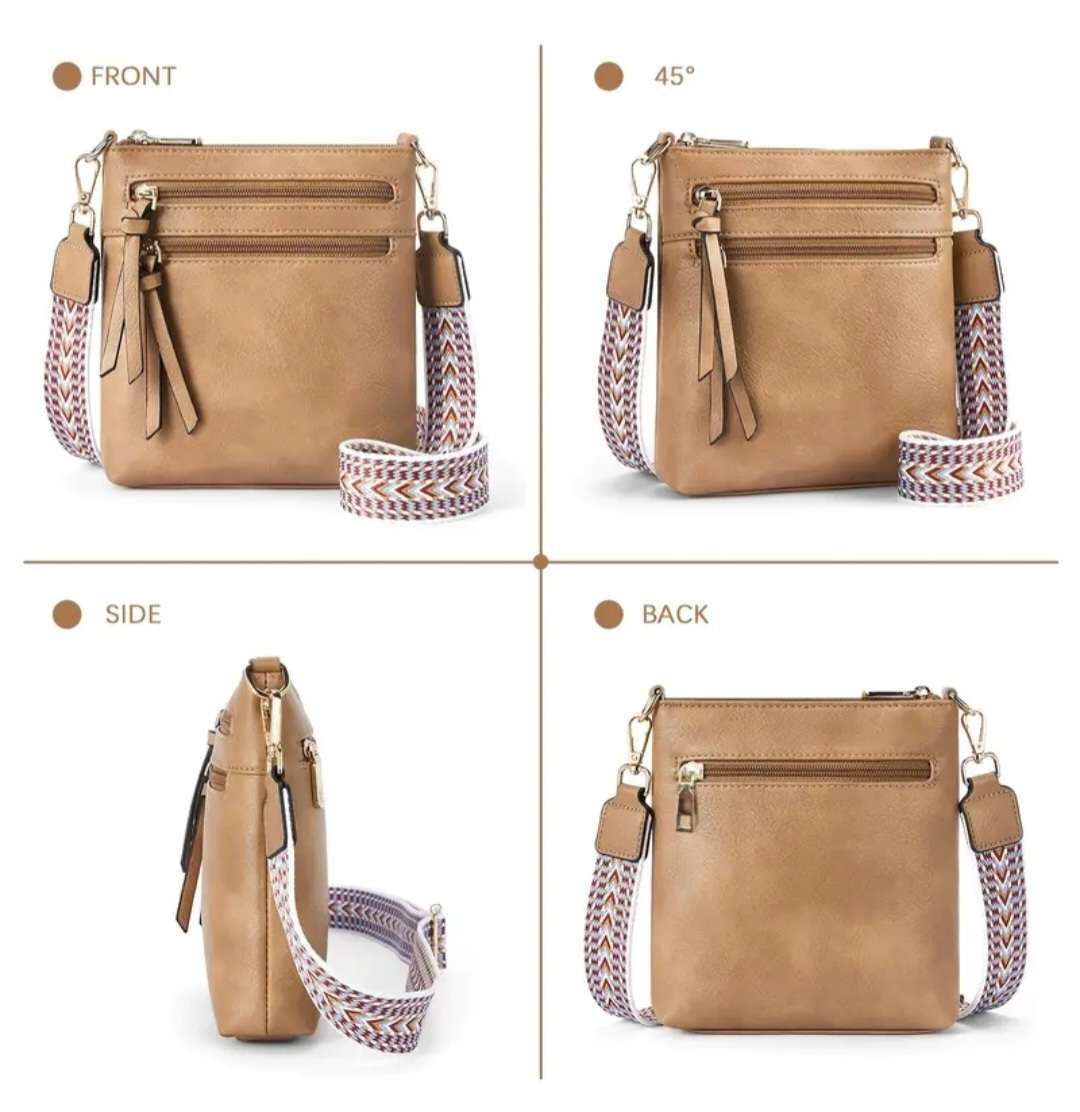 Chic urban messenger shoulder bag