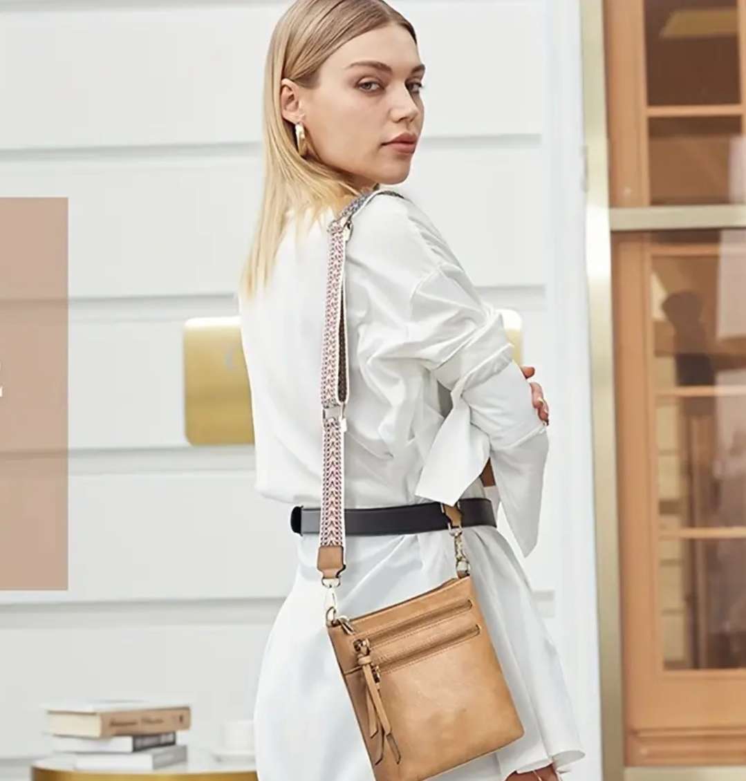 Chic urban messenger shoulder bag