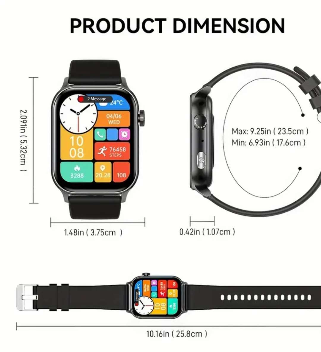 Jelloo Smart watch