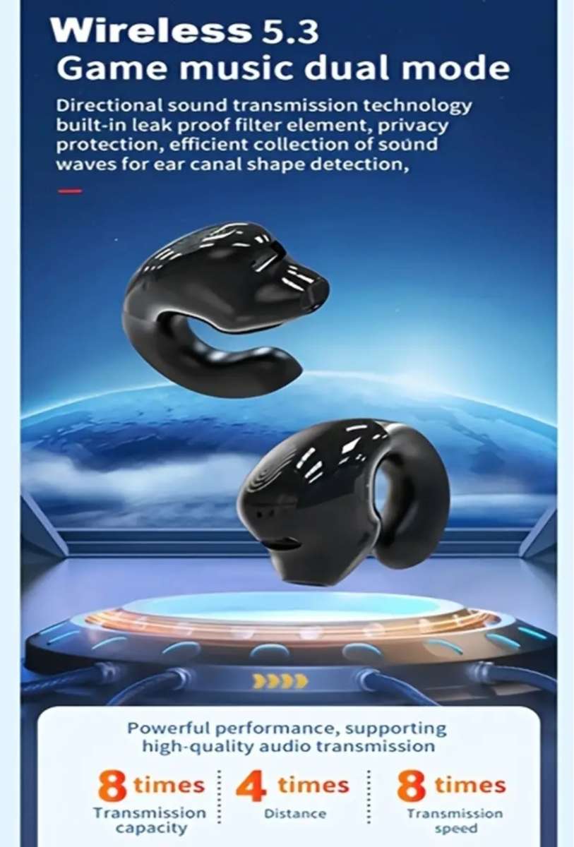 Single on ear earphone